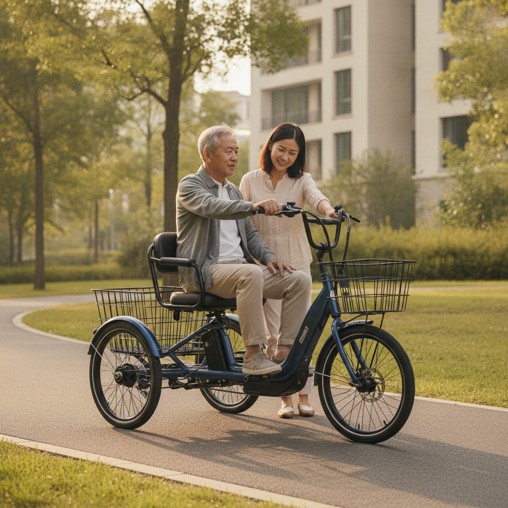 วิธีเลือกจักรยานไฟฟ้าให้ผู้สูงอายุ ขี่ง่าย ปลอดภัย ไม่ล้ม - choose-ebike-for-elderly-guide