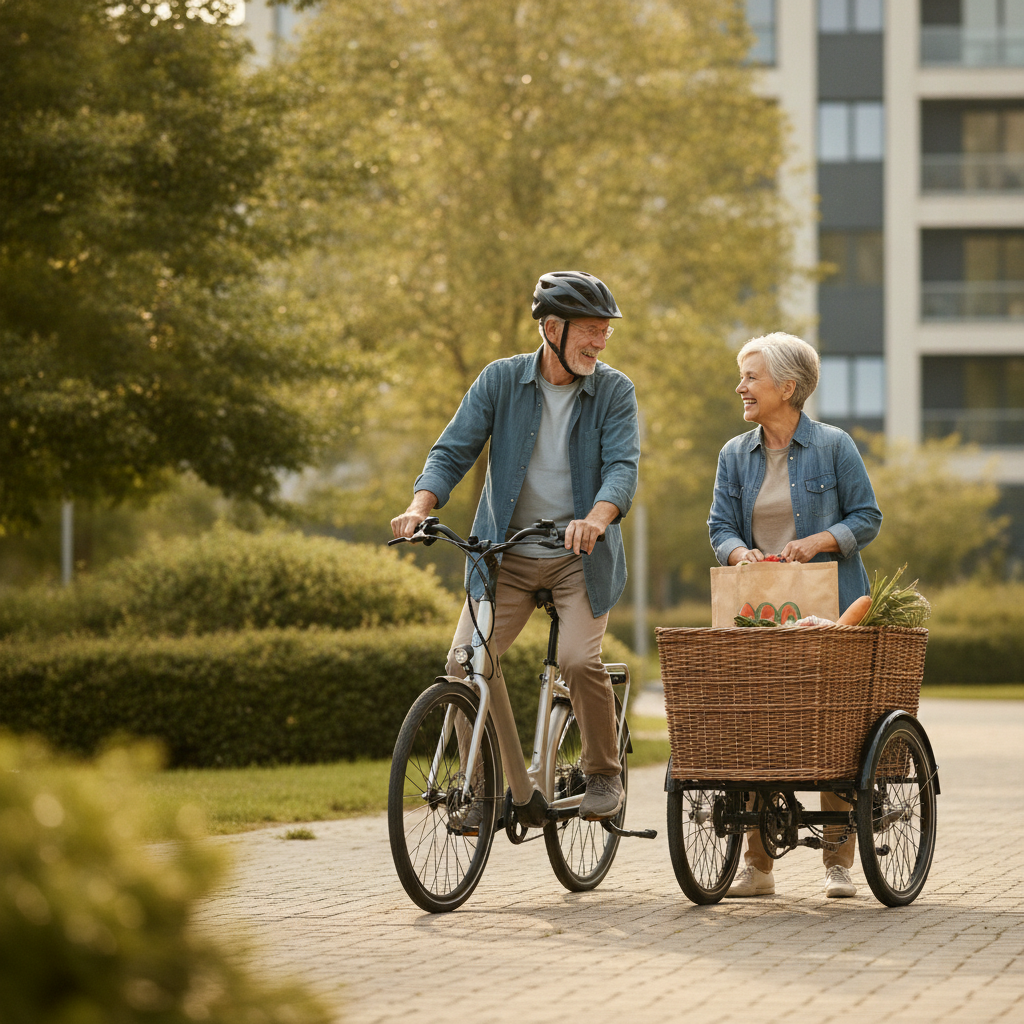 จักรยานไฟฟ้า 2 ล้อ vs 3 ล้อ เลือกแบบไหนให้ผู้สูงอายุ? - choose-ebike-for-elderly-guide