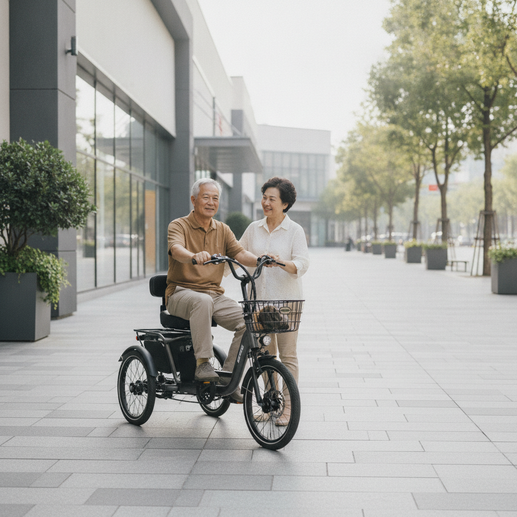วิธีเลือกจักรยานไฟฟ้าให้ผู้สูงอายุ ขี่ง่าย ปลอดภัย ไม่ล้ม - choose-ebike-for-elderly-safety