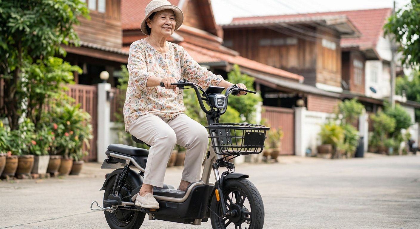 5 เช็กลิสต์เลือก e-Bike ให้ผู้สูงอายุ ขี่ง่าย ปลอดภัย