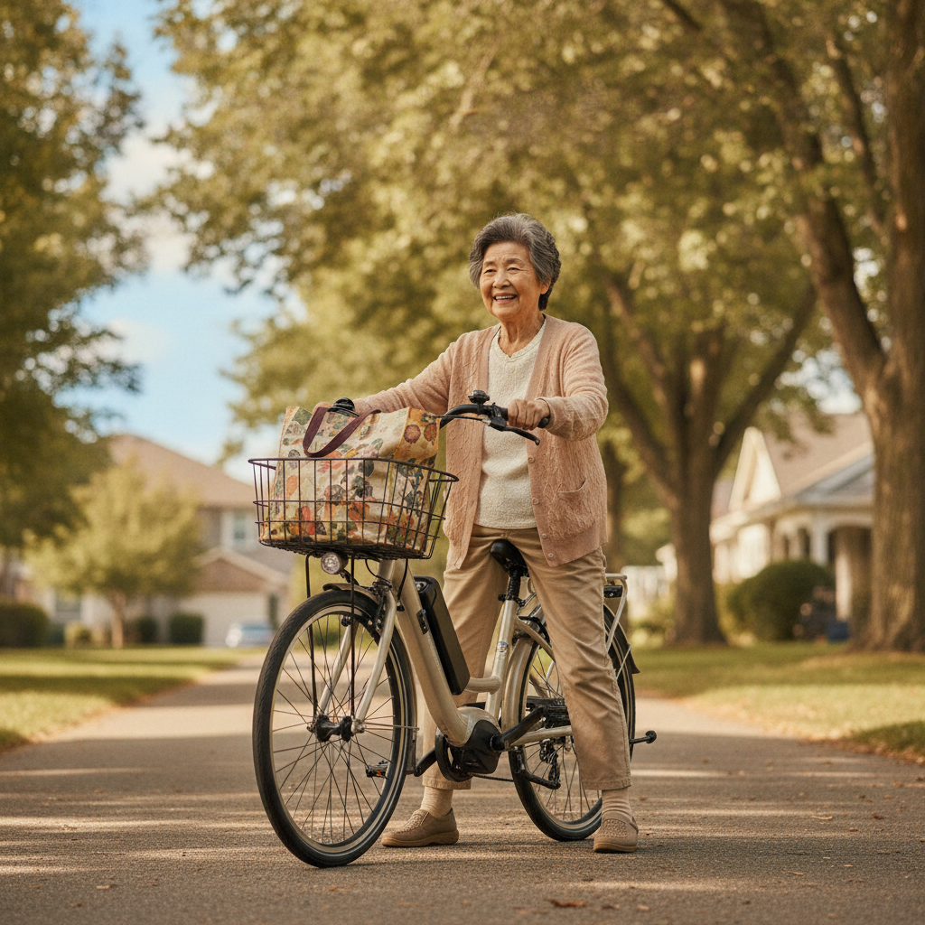 วิธีเลือกจักรยานไฟฟ้าผู้สูงอายุ ขี่ง่าย ปลอดภัย ไม่ล้ม - choose-ebike-for-seniors-guide