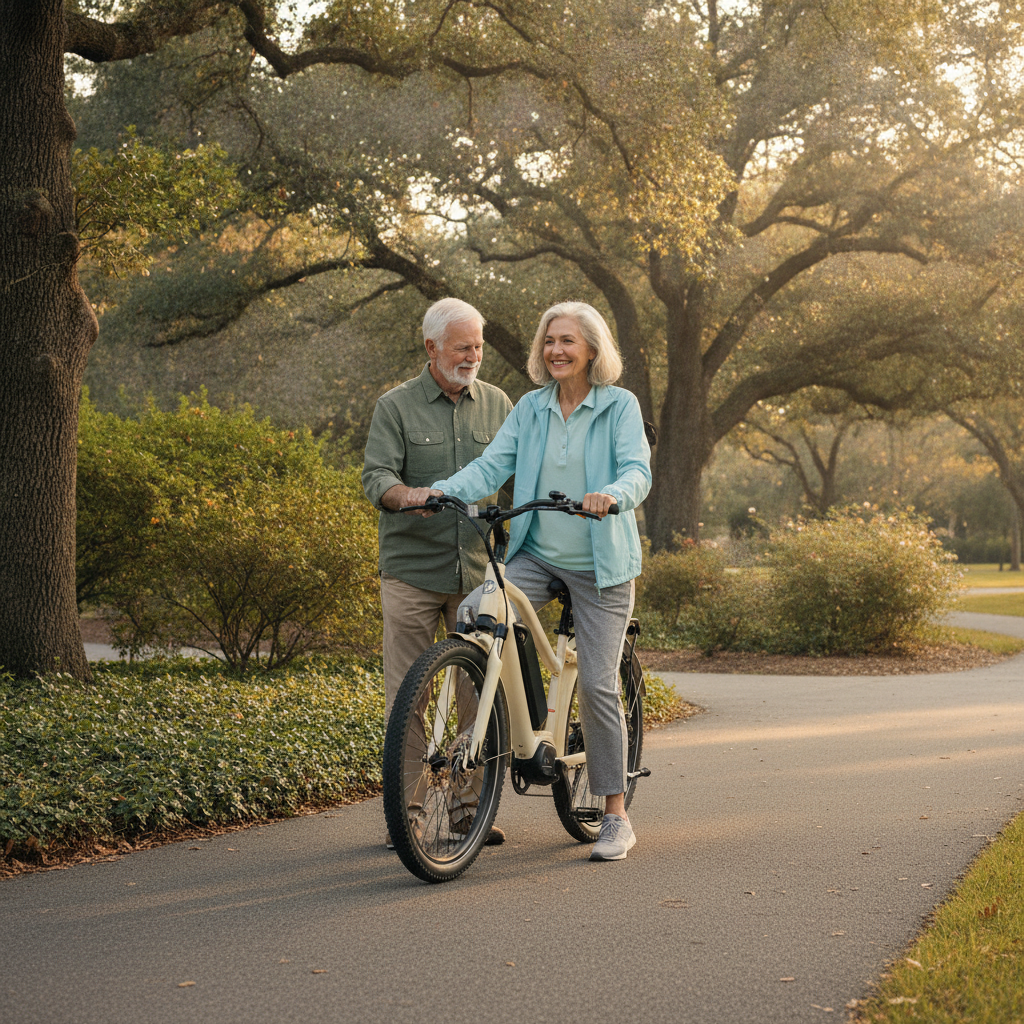 วิธีเลือกจักรยานไฟฟ้าให้ผู้สูงอายุ ขี่ง่าย ปลอดภัย ไม่ล้ม - choose-ebike-for-seniors-guide
