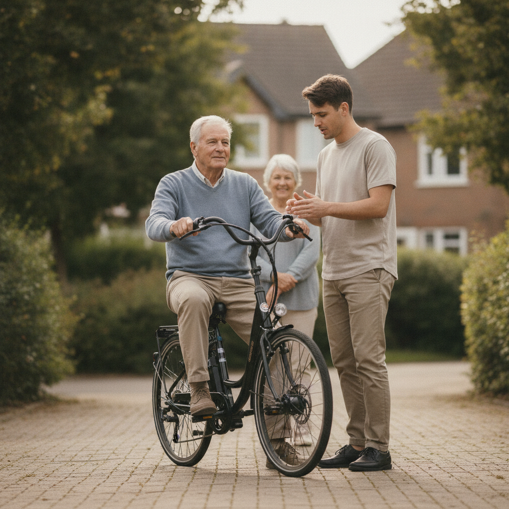 วิธีเลือกจักรยานไฟฟ้าสำหรับผู้สูงอายุ ขี่ง่าย ปลอดภัย ไม่ล้ม - choose-ebike-for-seniors-guide