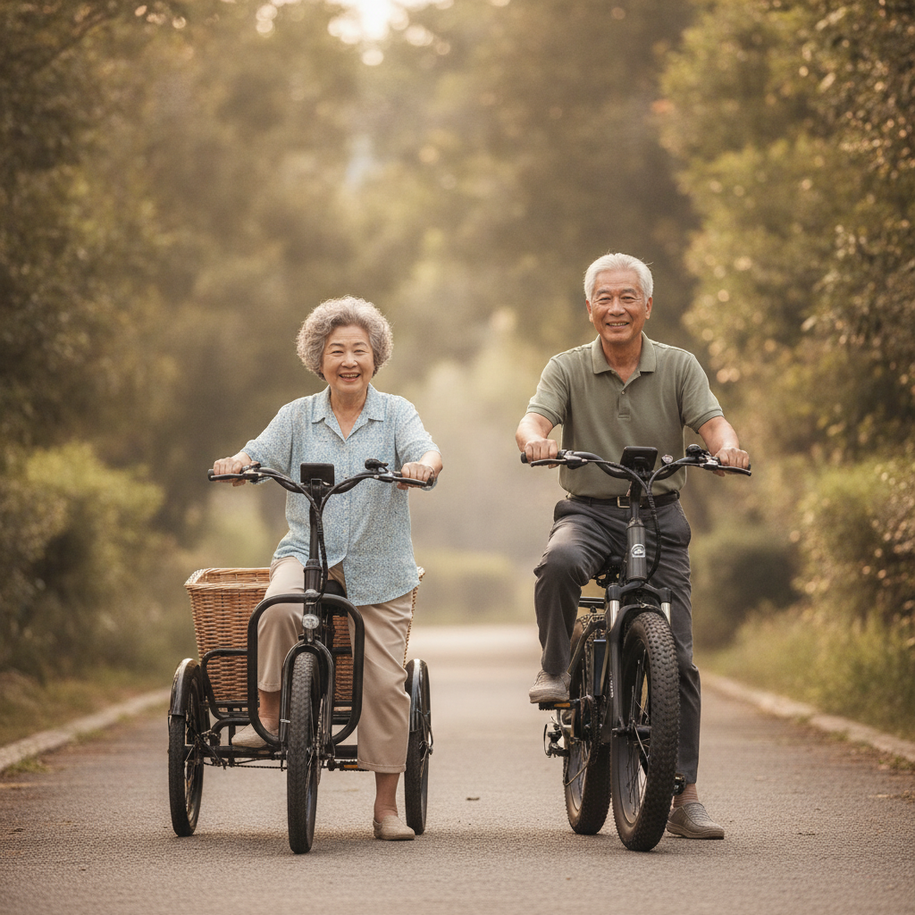 วิธีเลือกจักรยานไฟฟ้าให้ผู้สูงอายุ ขี่ง่าย ทรงตัวดี ปลอดภัย - choose-electric-bike-for-seniors
