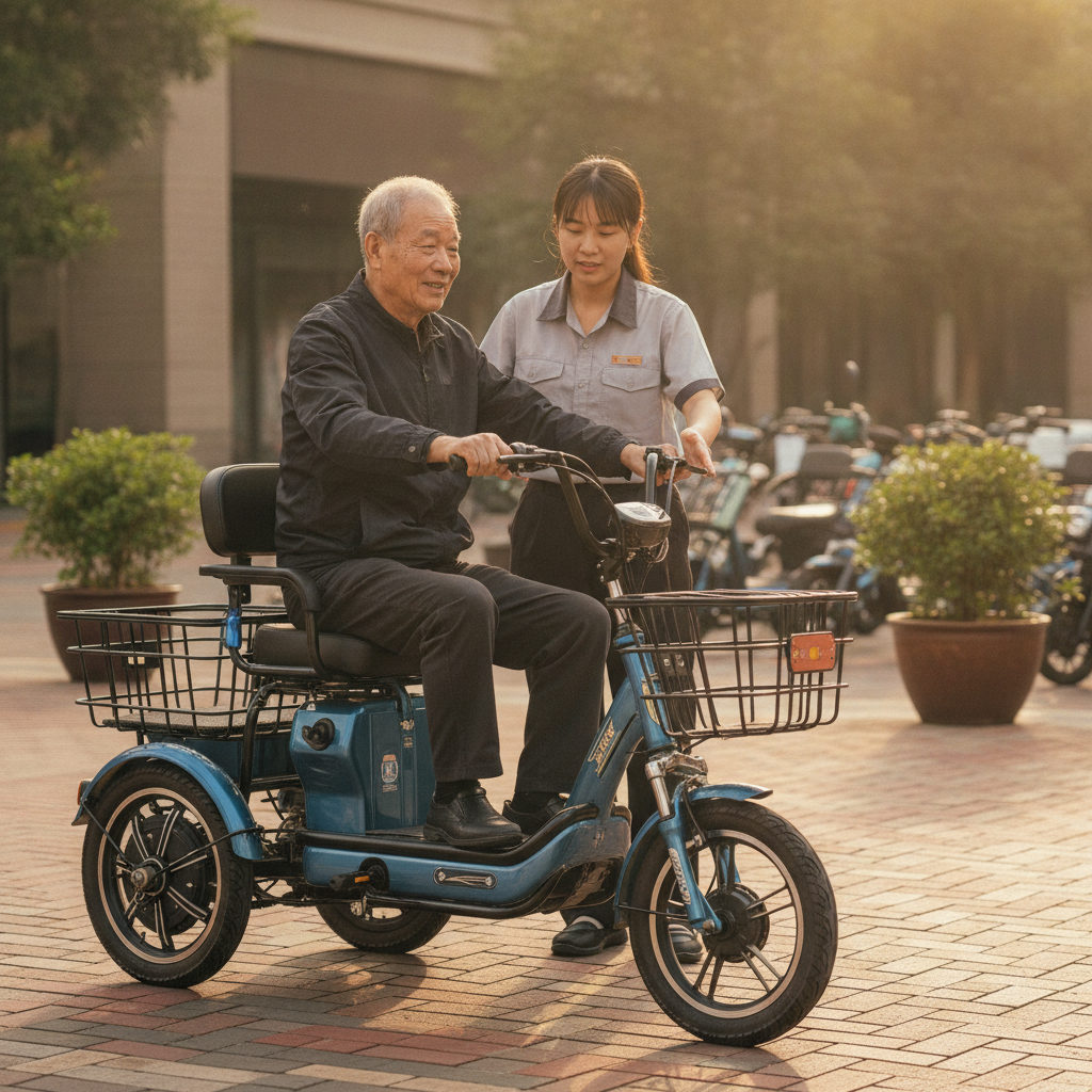 วิธีเลือกจักรยานไฟฟ้า 3 ล้อให้ผู้สูงอายุ ขี่ง่าย ปลอดภัย - choose-electric-tricycle-for-seniors