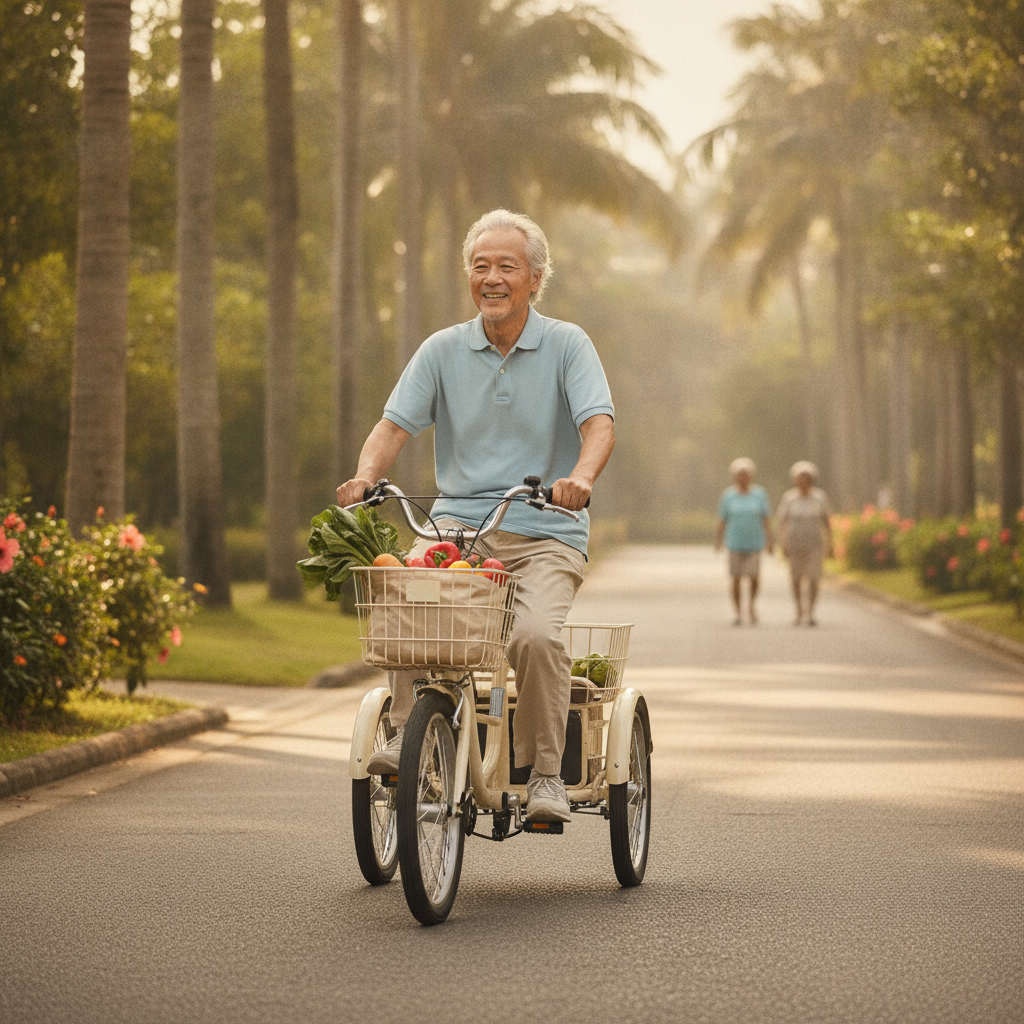5 วิธีเลือกจักรยานไฟฟ้าให้ผู้สูงอายุ ปลอดภัย ใช้งานง่าย - choose-senior-ebike-safety-guide