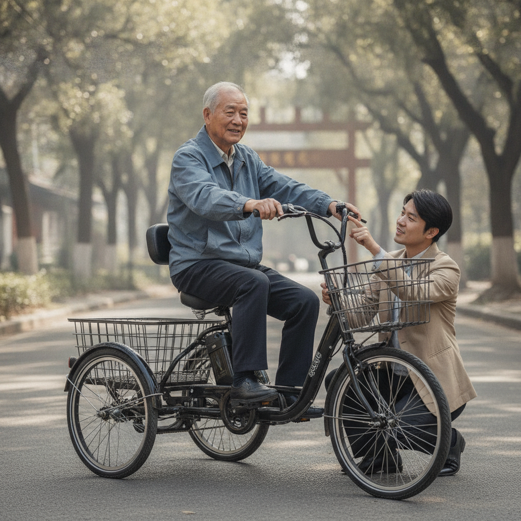 วิธีเลือกจักรยานไฟฟ้า 3 ล้อให้ผู้สูงอายุ ปลอดภัย ไม่ล้ม - choose-three-wheel-ebike-elderly