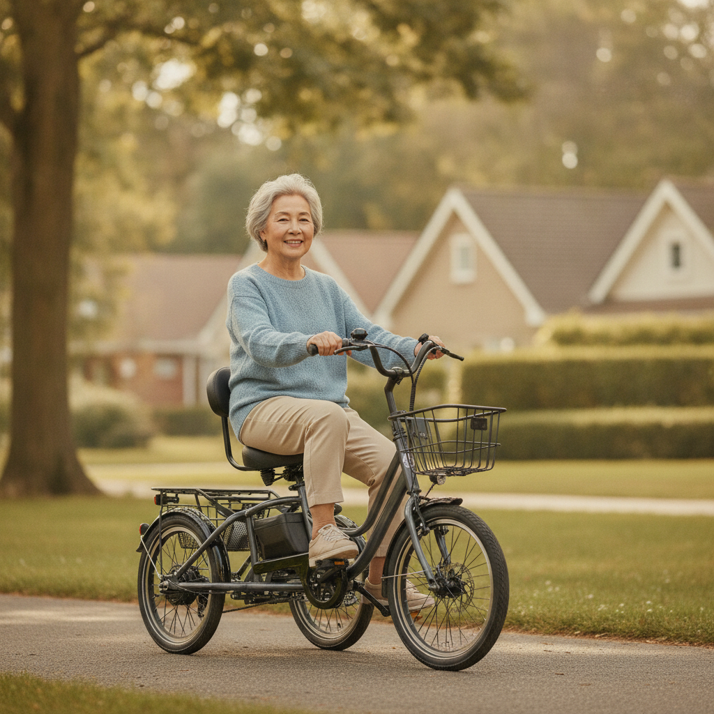 วิธีเลือกจักรยานไฟฟ้า 3 ล้อให้ผู้สูงอายุ ขี่ปลอดภัย ไม่ล้ม - choose-three-wheel-ebike-seniors