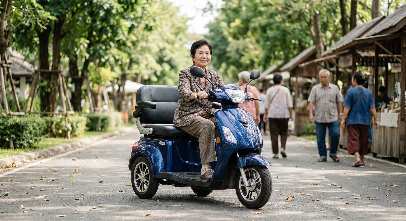 วิธีเลือกจักรยานไฟฟ้าผู้สูงอายุ ขี่ง่าย ทรงตัวดี ปลอดภัย