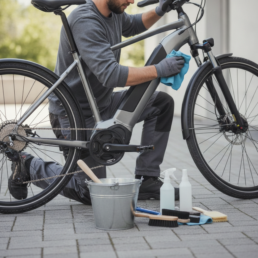 วิธีล้างจักรยานไฟฟ้าให้ถูกจุด ป้องกันน้ำเข้ามอเตอร์-ระบบไฟ - clean-ebike-motor-electrical-safety