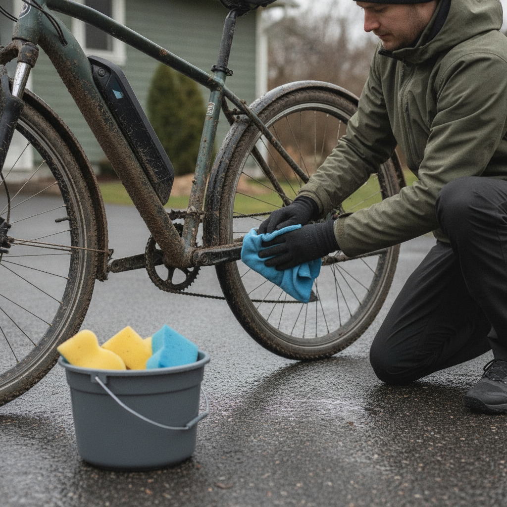 วิธีล้าง e-Bike ให้ถูกวิธี ป้องกันน้ำเข้ามอเตอร์ ไม่พัง - clean-ebike-protect-motor-battery