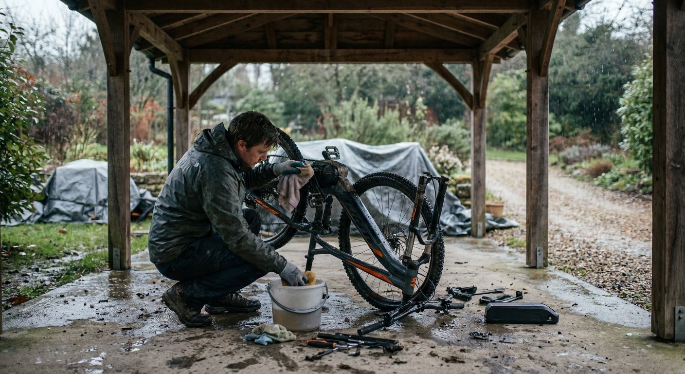 วิธีล้าง e-Bike หน้าฝนอย่างปลอดภัย ป้องกันมอเตอร์และระบบไฟ