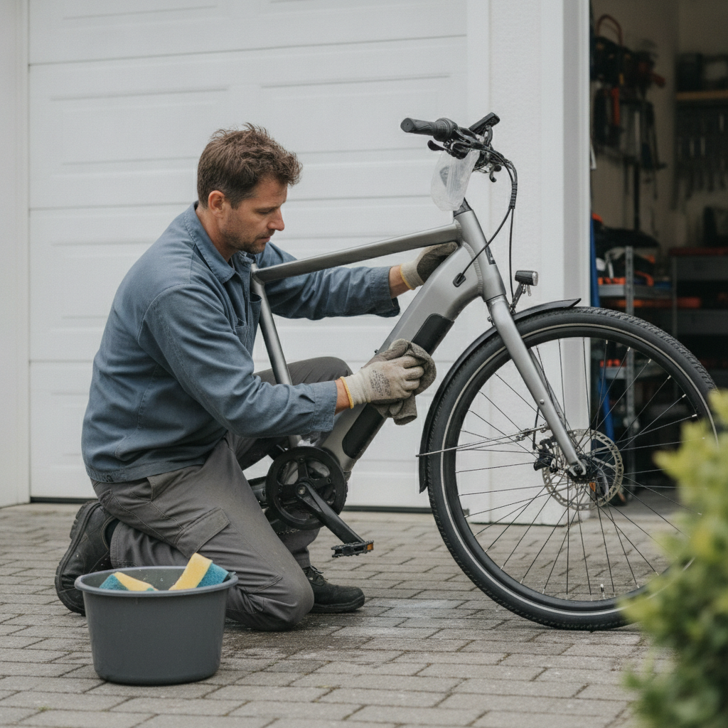 วิธีล้างจักรยานไฟฟ้าให้ปลอดภัย มอเตอร์ไม่พัง ไม่ลัดวงจร - clean-ebike-safely-motor-protection