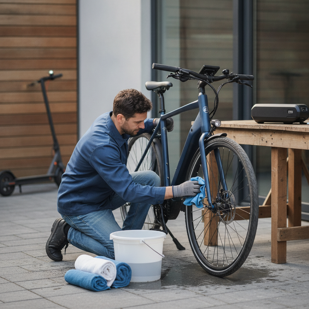 วิธีล้างจักรยานไฟฟ้าอย่างปลอดภัย มอเตอร์ไม่พัง ไร้ไฟช็อต - clean-ebike-safely-waterproof-tips