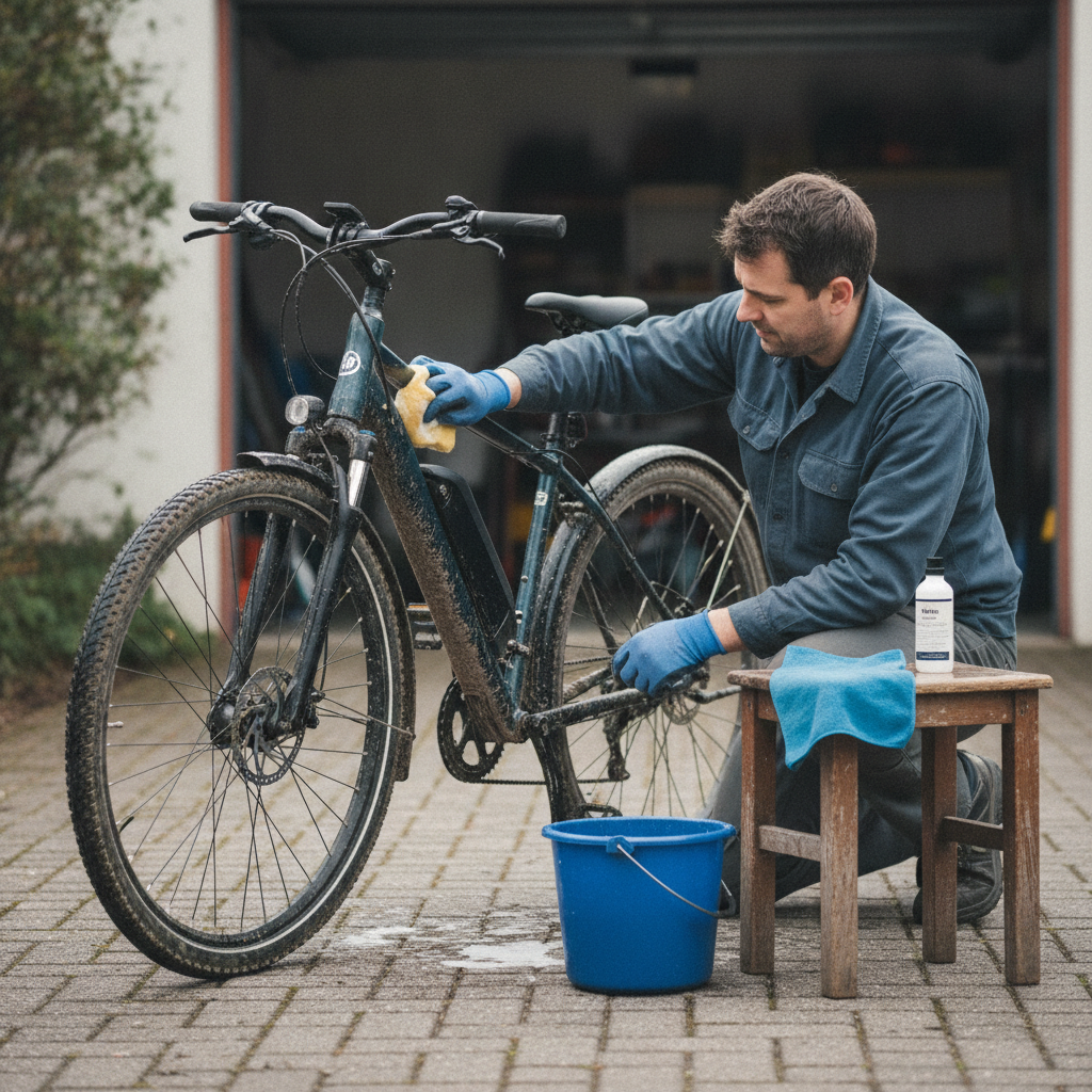 วิธีล้างจักรยานไฟฟ้าอย่างปลอดภัย มอเตอร์ไม่พัง ระบบไฟไม่ช็อต - clean-ebike-scooter-maintenance-guide