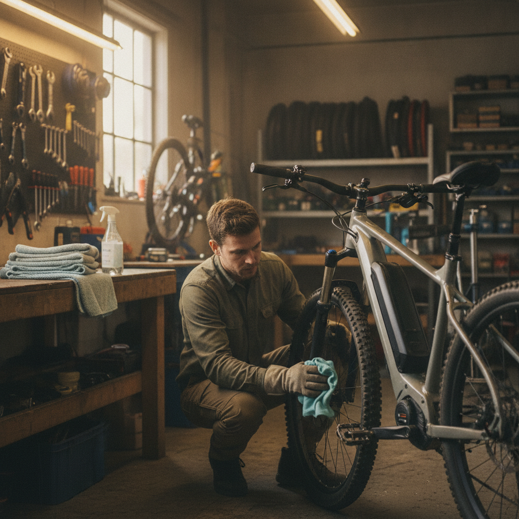 วิธีล้าง e-Bike ให้ถูกวิธี ป้องกันน้ำเข้ามอเตอร์และระบบไฟ - clean-ebike-wash-motor-protection