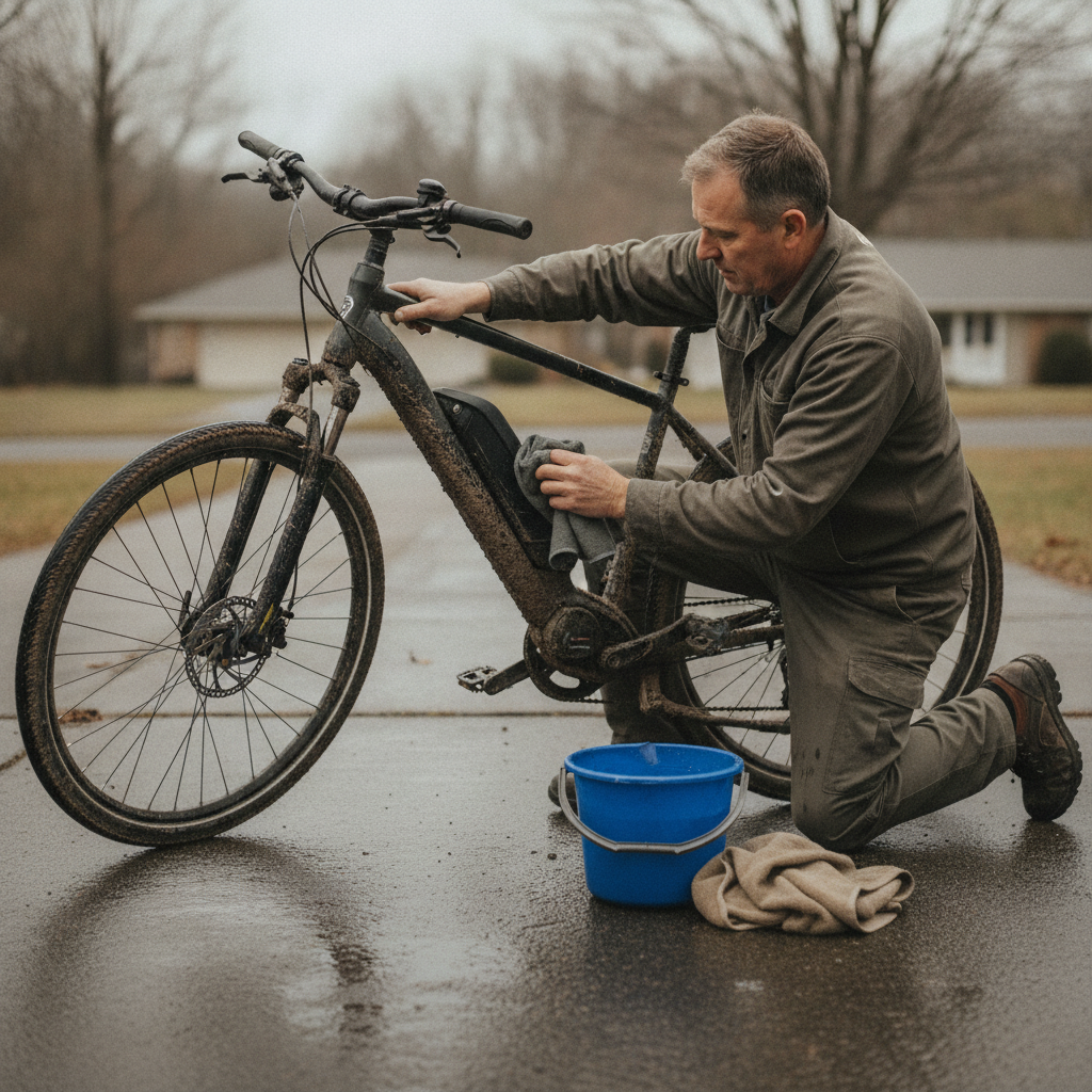 ล้าง e-Bike ถูกวิธี ปลอดภัย ไม่ช็อต! 4 ข้อห้ามที่ต้องรู้ - clean-ebike-water-damage-prevention