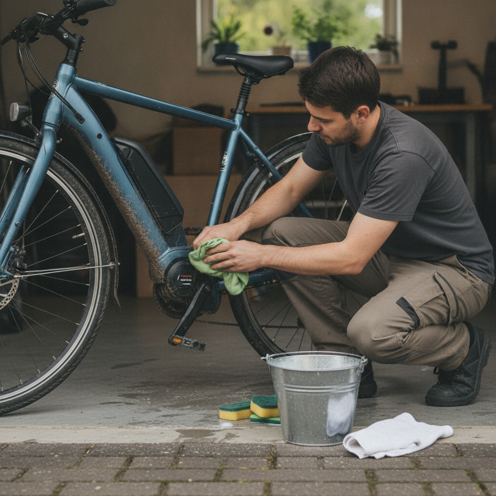 5 วิธีล้างจักรยานไฟฟ้า E-Bike ให้ถูกวิธี มอเตอร์ไม่พัง - clean-ebike-without-damaging-motor