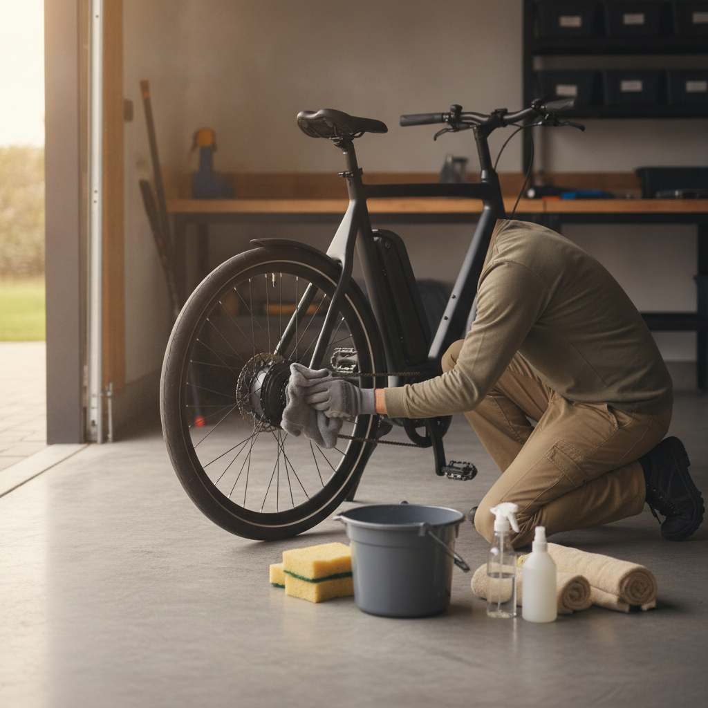 วิธีล้างจักรยานไฟฟ้าให้ปลอดภัย น้ำไม่เข้ามอเตอร์และระบบไฟ - clean-electric-bike-safely-guide
