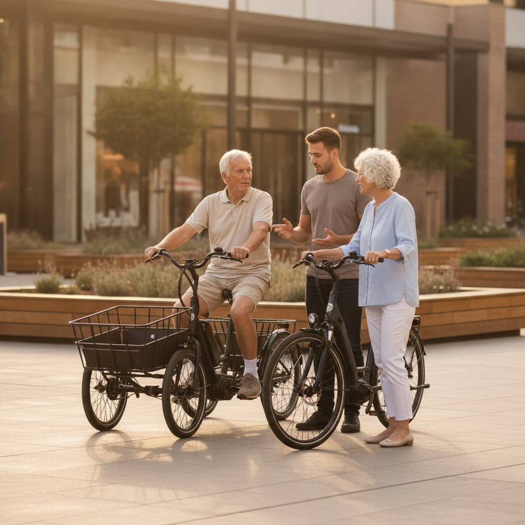 จักรยานไฟฟ้า 2 ล้อ VS 3 ล้อ เลือกแบบไหนเหมาะกับผู้สูงวัย - compare-two-three-wheel-ebike-elderly