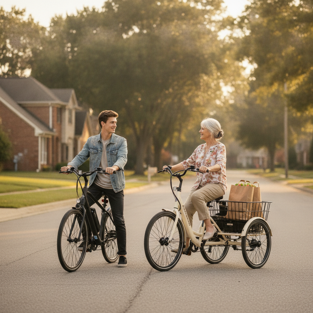 เทียบชัด! จักรยานไฟฟ้า 2 ล้อ vs 3 ล้อ แบบไหนเหมาะกับใคร - compare-two-wheel-three-wheel-ebike