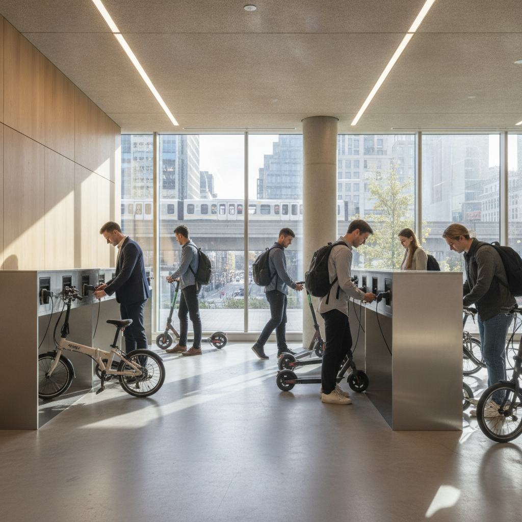 เทรนด์คอนโด 2027 ชูจุดชาร์จ e-Bike ตอบโจทย์คนรุ่นใหม่ - condo-ebike-charging-trend-2027