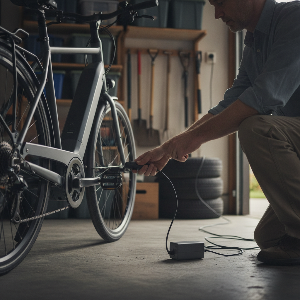 5 วิธีชาร์จแบตจักรยานไฟฟ้า ให้ใช้ได้ยาว ไม่เสื่อมเร็ว - ebike-battery-charging-care-guide