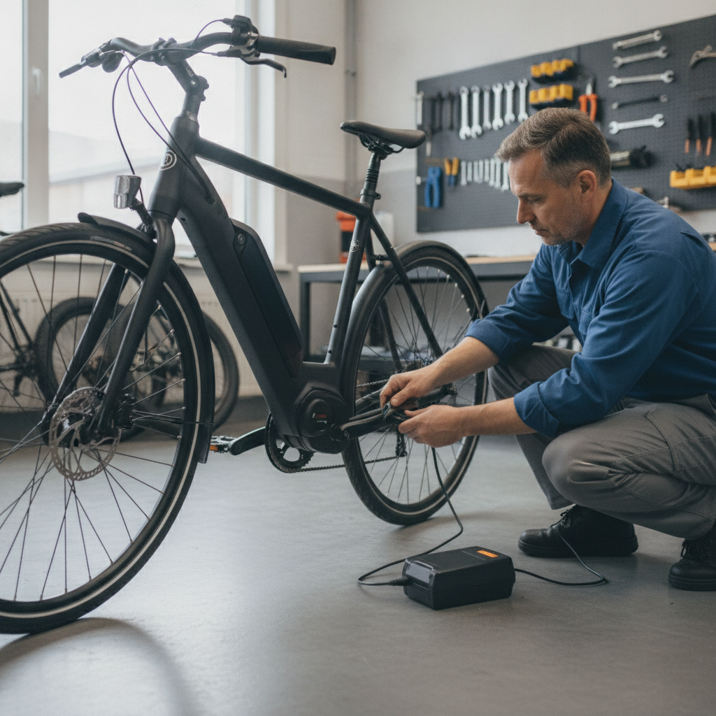 5 วิธีชาร์จแบตเตอรี่จักรยานไฟฟ้าให้ใช้ได้นาน ไม่เสื่อมไว - ebike-battery-charging-care-guide