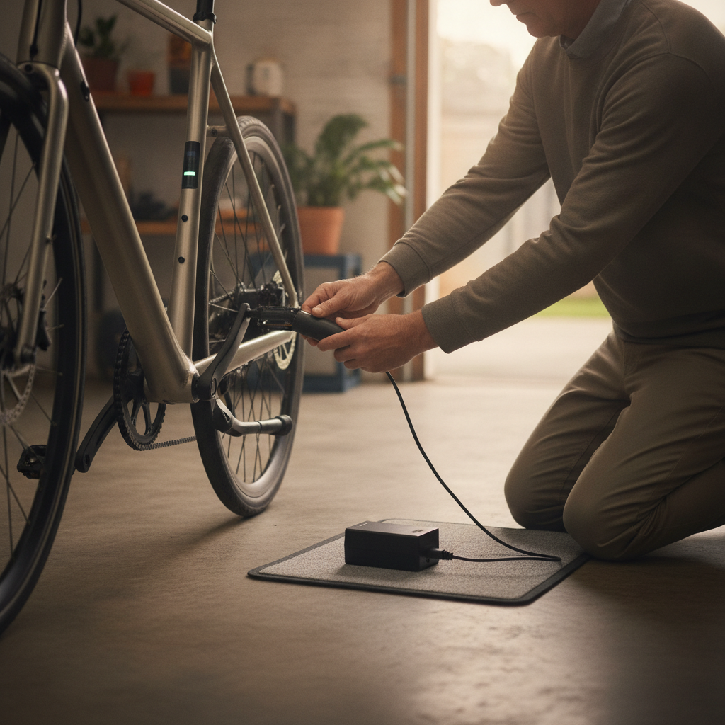 วิธีชาร์จแบต E-Bike ยืดอายุ 3 ปีเต็ม ไม่เสื่อมไว ปลอดภัย - ebike-battery-charging-longevity-tips