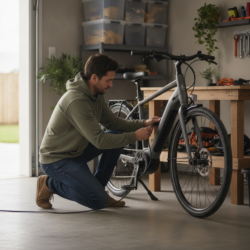5 วิธีชาร์จแบตเตอรี่ E-Bike ให้ใช้ได้นาน ไม่เสื่อมไว - ebike-battery-charging-maintenance-guide