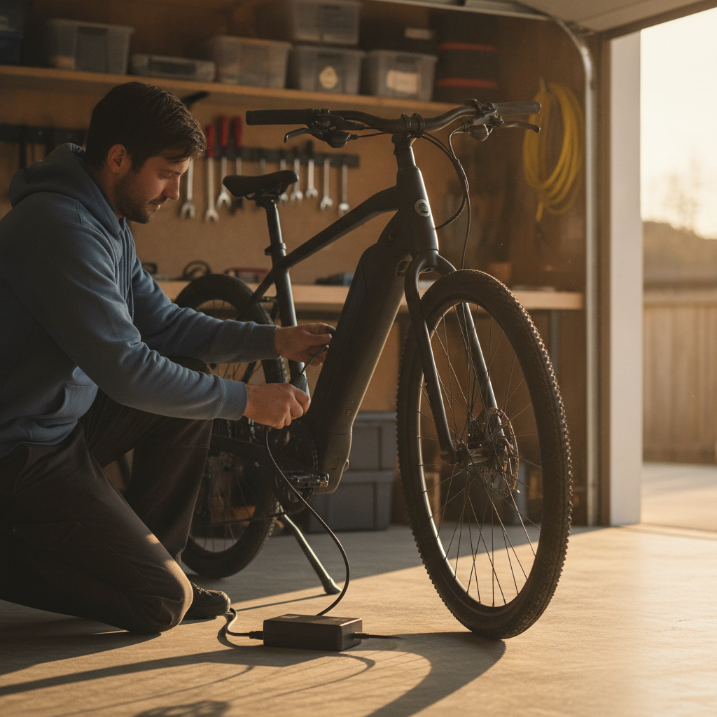 5 วิธีชาร์จแบต e-Bike ยืดอายุ 3 ปี แบตไม่บวม ไม่เสื่อมไว - ebike-battery-charging-maintenance-tips