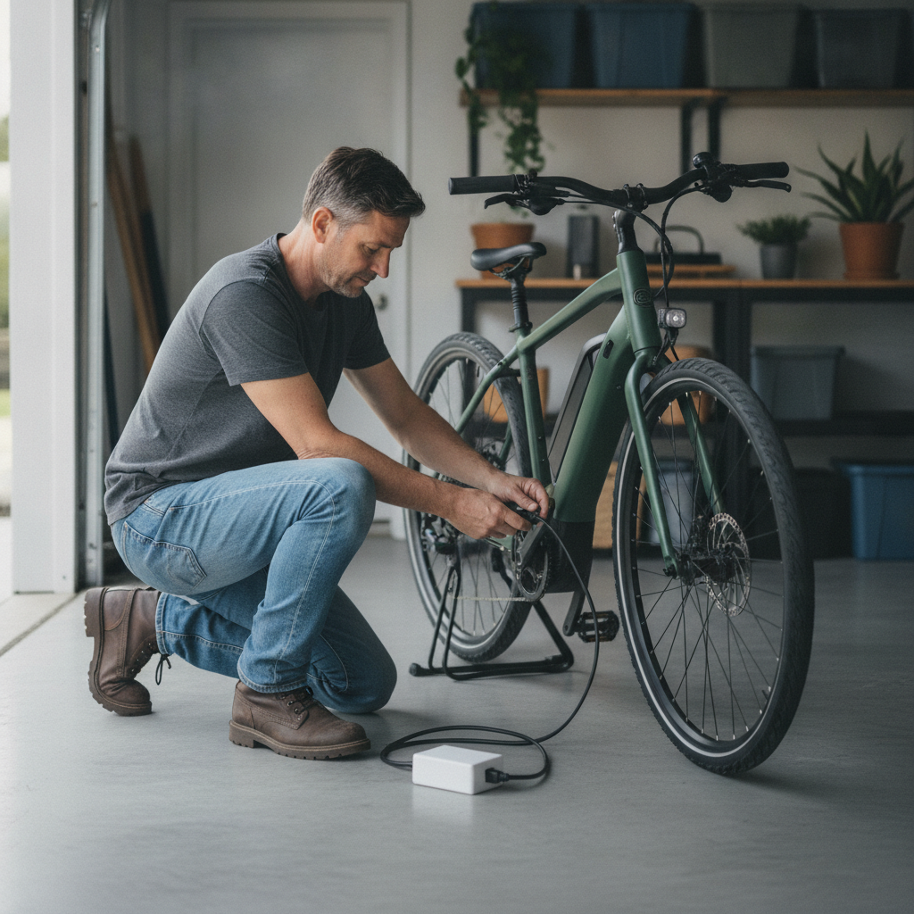 5 วิธีชาร์จแบต e-Bike ให้ใช้ได้นาน ไม่เสื่อมไว ปลอดภัย - ebike-battery-charging-tips-lifespan