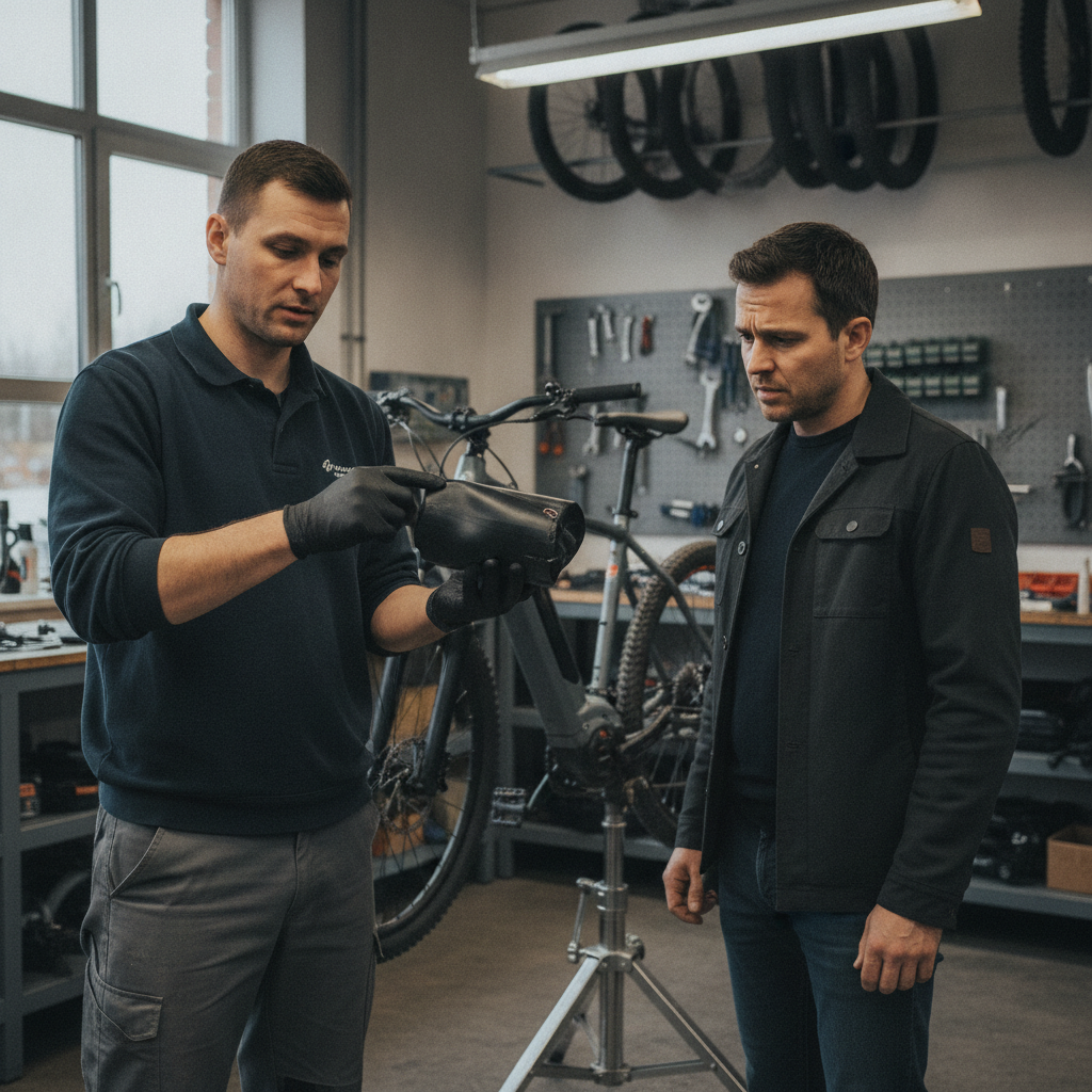 5 สัญญาณเตือนแบตเตอรี่จักรยานไฟฟ้าเสื่อม รู้ทันก่อนพัง - ebike-battery-degradation-warning-signs