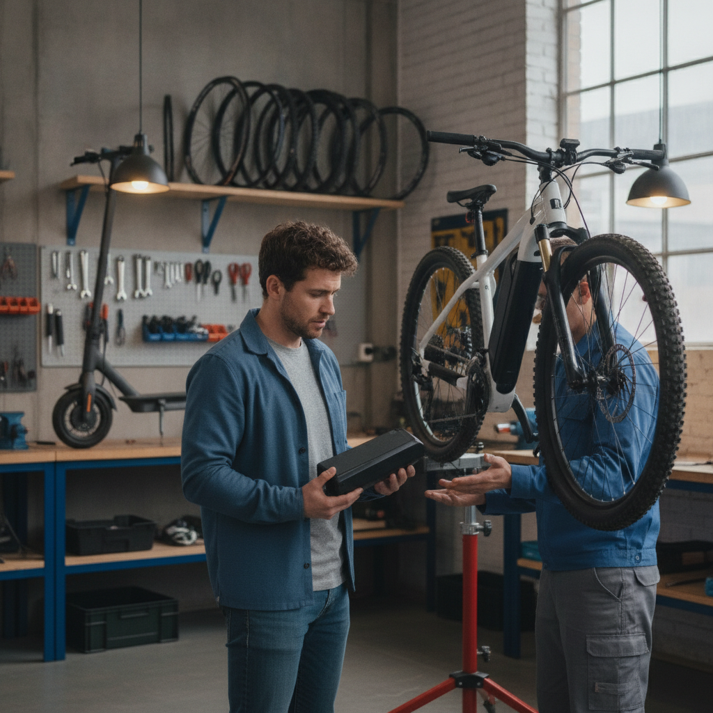 5 สัญญาณเตือนแบตเตอรี่จักรยานไฟฟ้าเสื่อม เช็กก่อนดับกลางทาง - ebike-battery-degradation-warning-signs