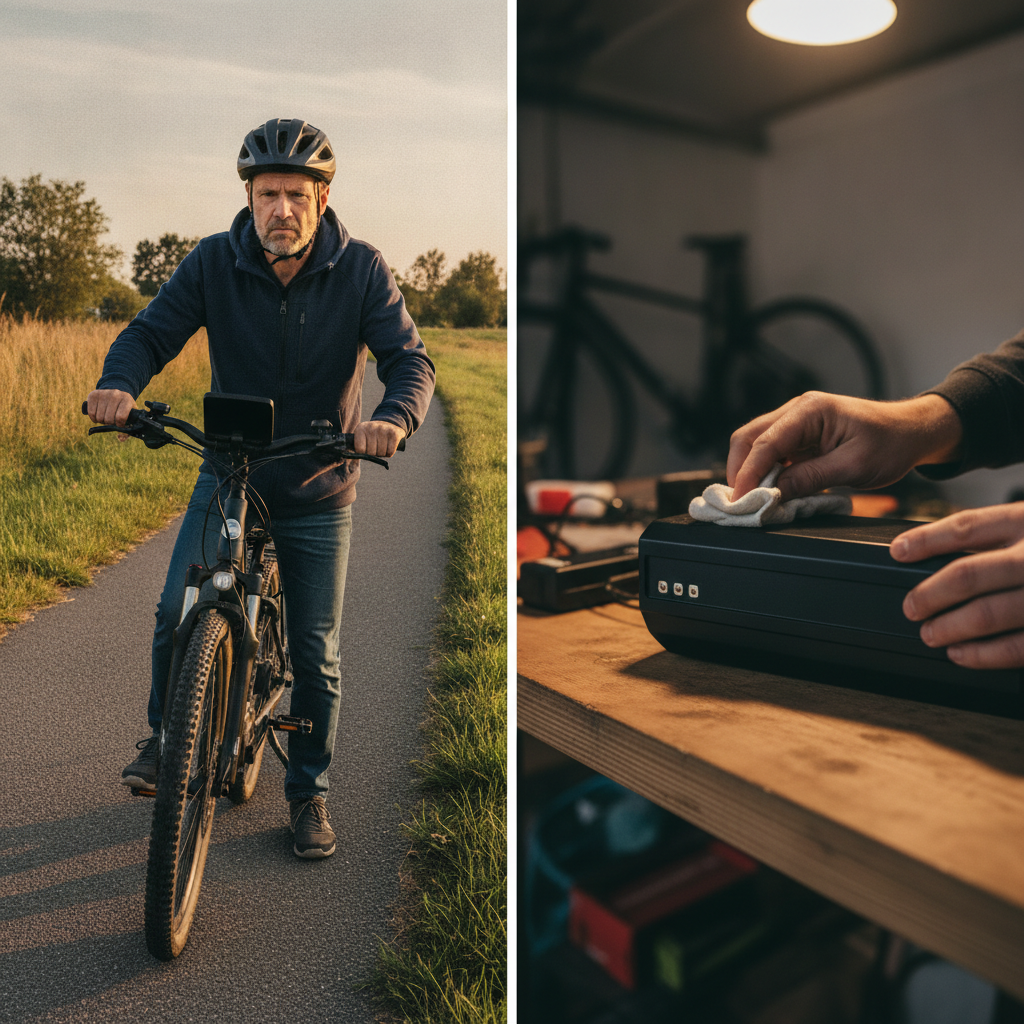 4 สัญญาณเตือนแบต e-Bike เริ่มเสื่อม รู้ทันก่อนดับกลางทาง - ebike-battery-degradation-warning-signs