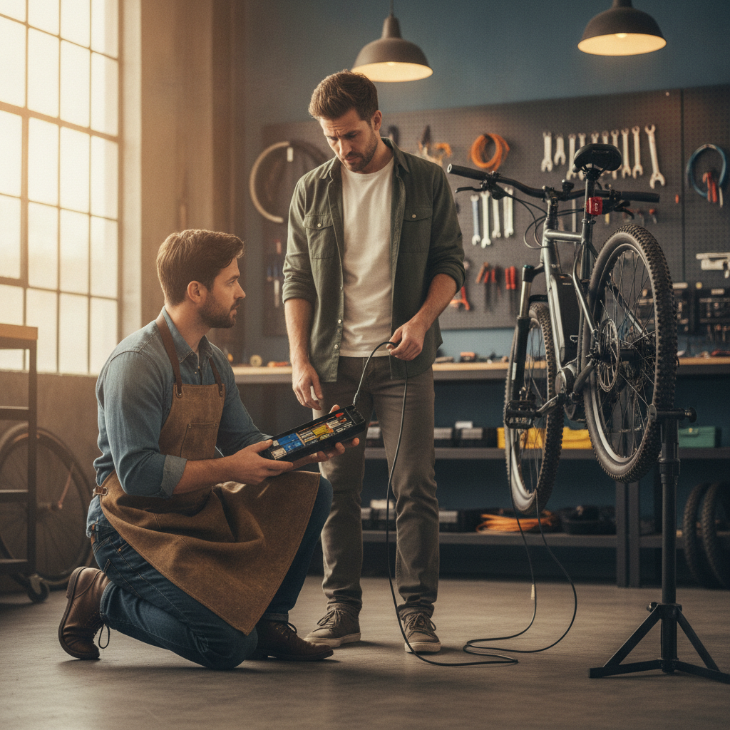 5 สัญญาณเตือนแบตเตอรี่ e-Bike เสื่อม ชาร์จไม่เข้าแก้ยังไง - ebike-battery-degradation-warning-signs