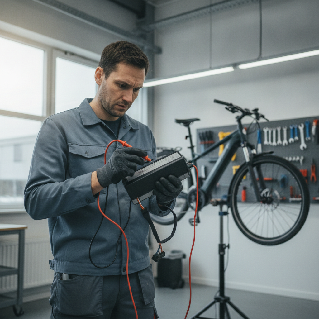 5 สัญญาณแบตเตอรี่ E-Bike เสื่อม รู้ทันก่อนไฟหมดกลางทาง - ebike-battery-degradation-warning-signs