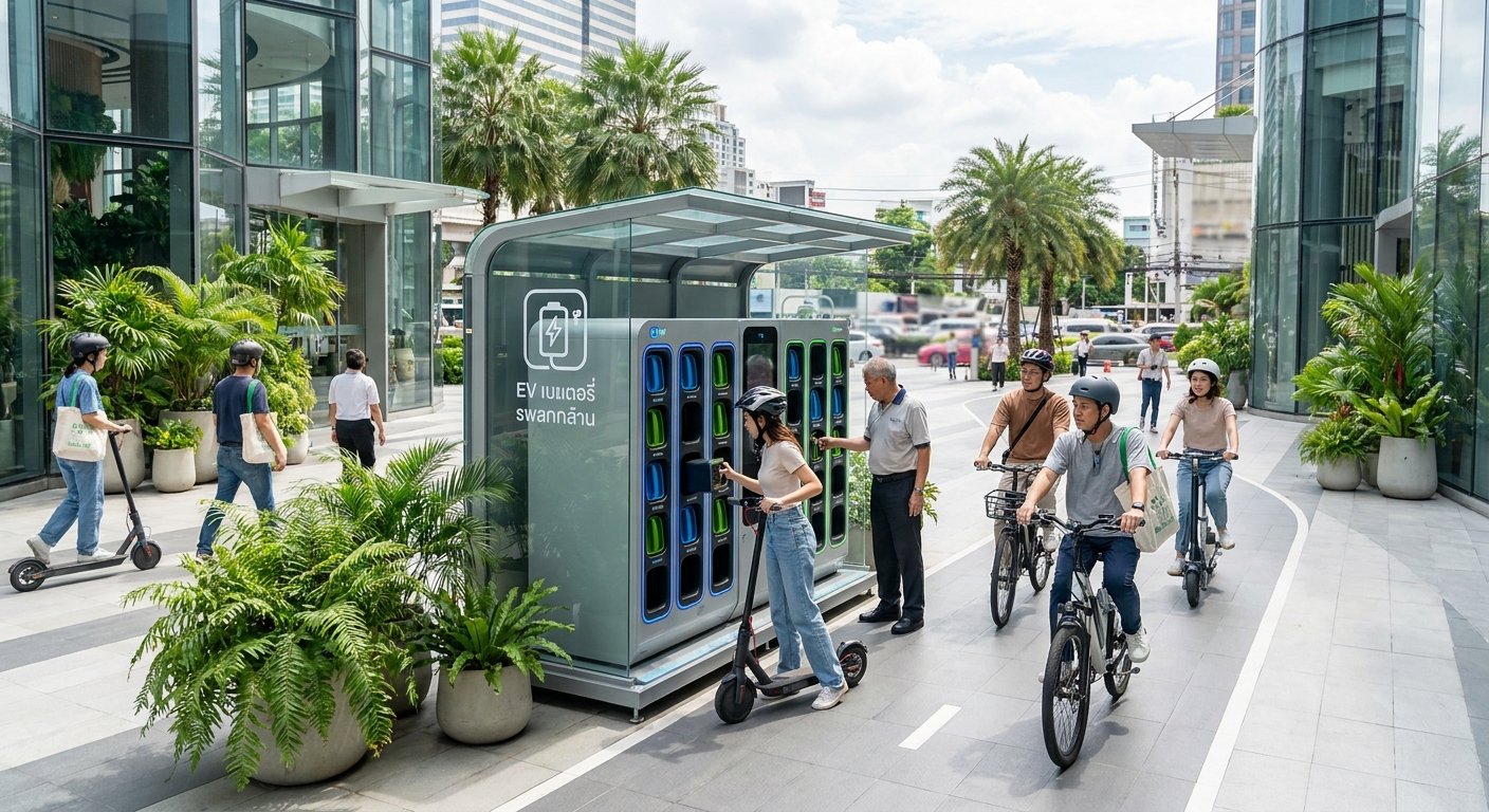 จับตาเทรนด์ E-Bike ระบบสลับแบตเตอรี่ ไม่ต้องรอชาร์จนาน