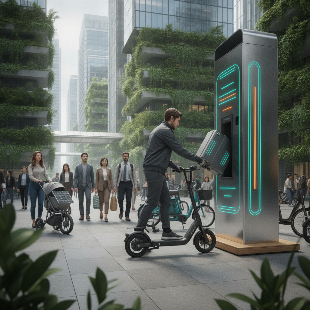 เทรนด์ตู้สลับแบตเตอรี่ E-Bike ปี 2027 เปลี่ยนไวใน 1 นาที - ebike-battery-swapping-trend-2027
