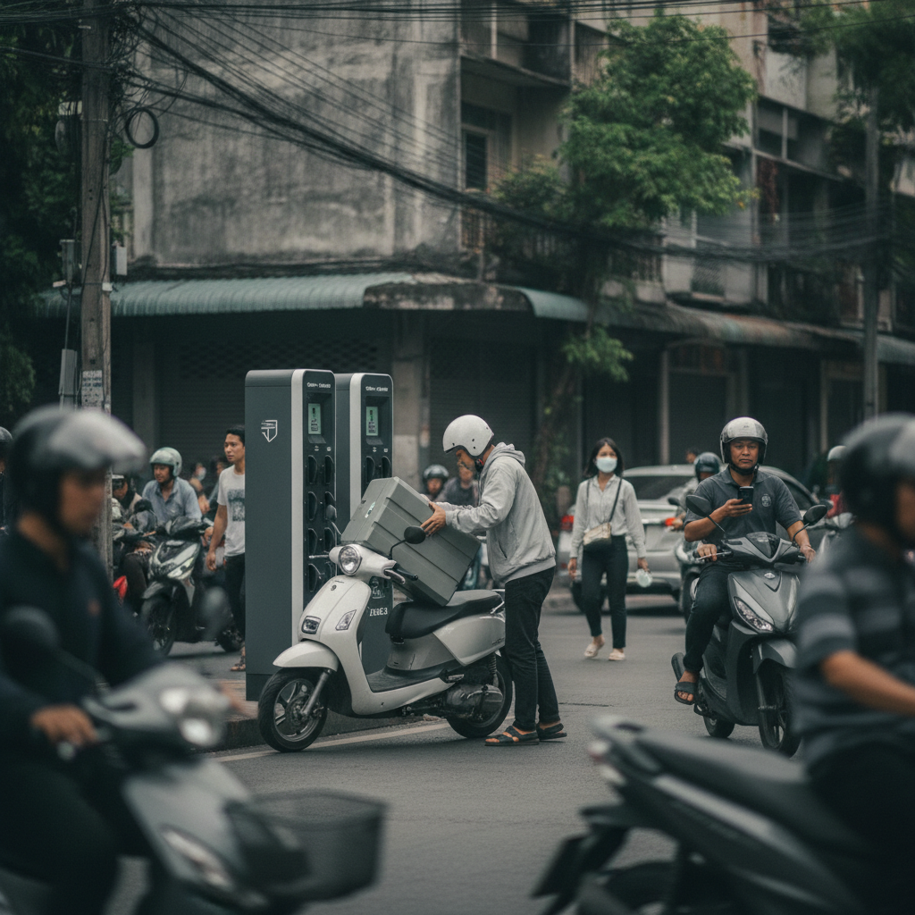 เทรนด์ตู้สลับแบตเตอรี่ e-Bike ในไทย อนาคตไม่ต้องรอชาร์จ - ebike-battery-swapping-trend-thailand