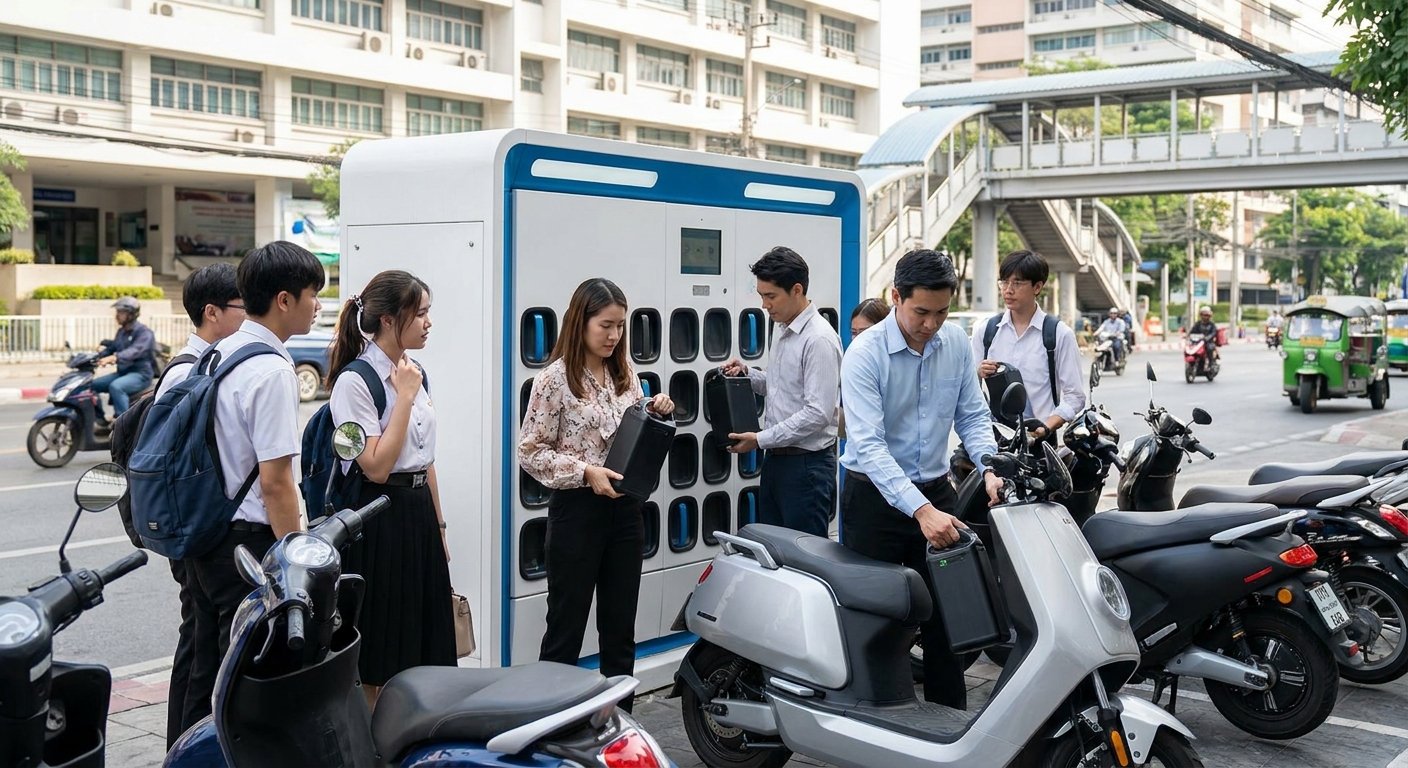 เทรนด์สลับแบตเตอรี่ e-Bike เมืองไทย ชาร์จไว ไม่ต้องรอ