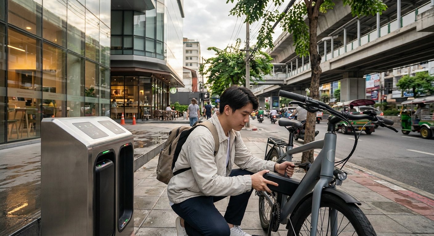จับตาระบบสลับแบตเตอรี่ e-Bike ในไทย เปลี่ยนไวไม่ต้องรอชาร์จ