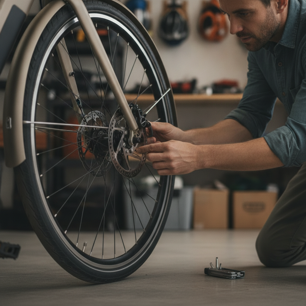 วิธีตรวจเช็กเบรก e-Bike ด้วยตัวเอง ปลอดภัย มั่นใจ ไม่ลื่นไถล - ebike-brake-check-maintenance-guide
