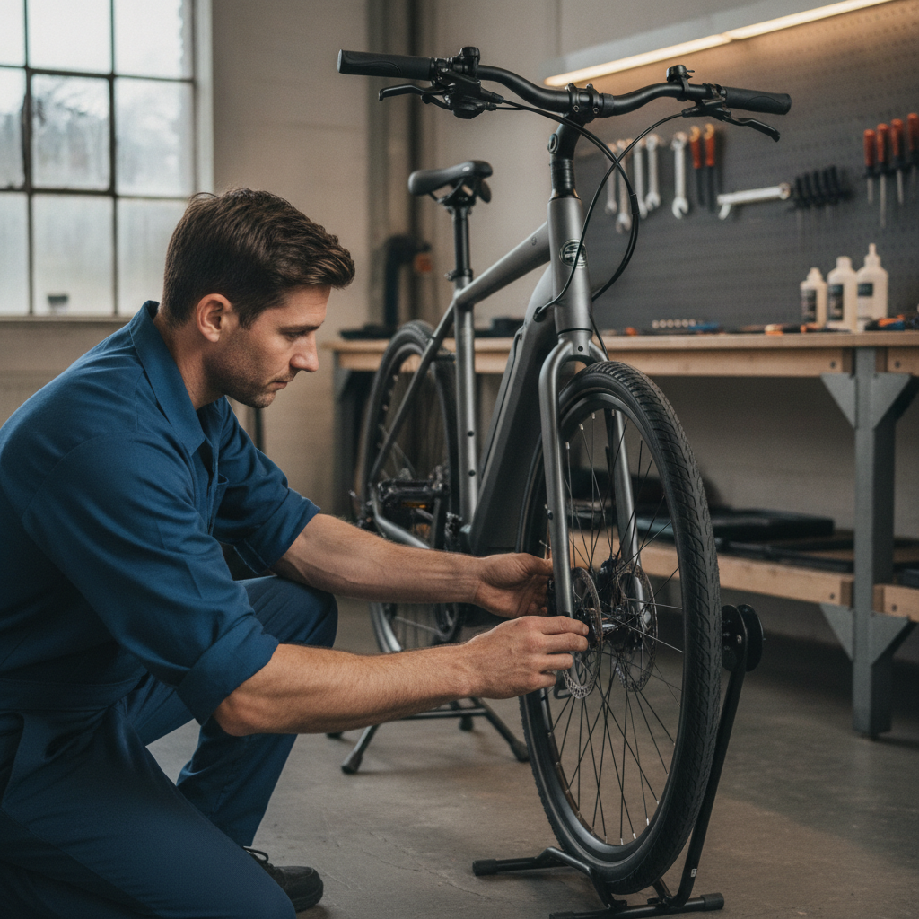วิธีเช็กระบบเบรก E-Bike ปลอดภัย เบรกมั่นใจ ไม่ไถลลื่น - ebike-brake-system-check-guide