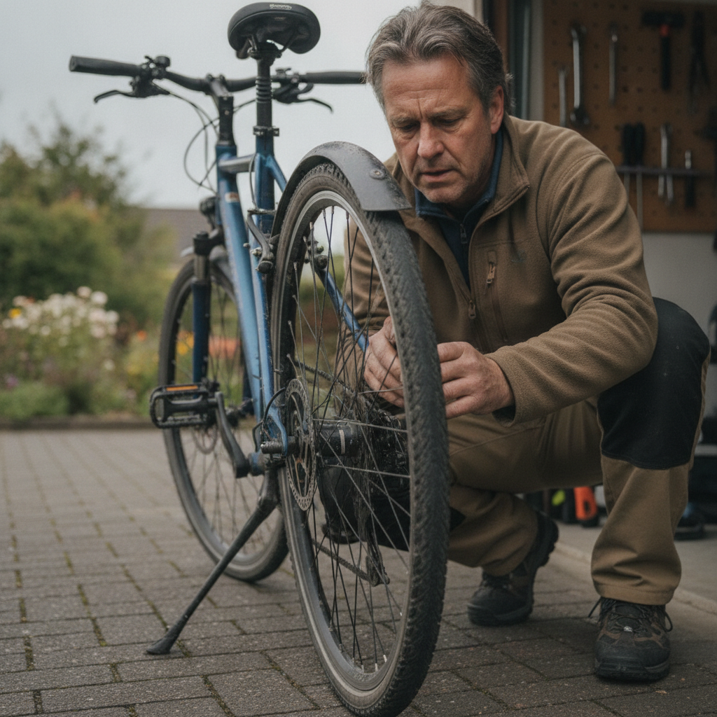 5 สัญญาณเตือนเบรกและยาง E-Bike เสื่อม รู้ทันก่อนเกิดอุบัติเหตุ - ebike-brake-tire-maintenance-tips