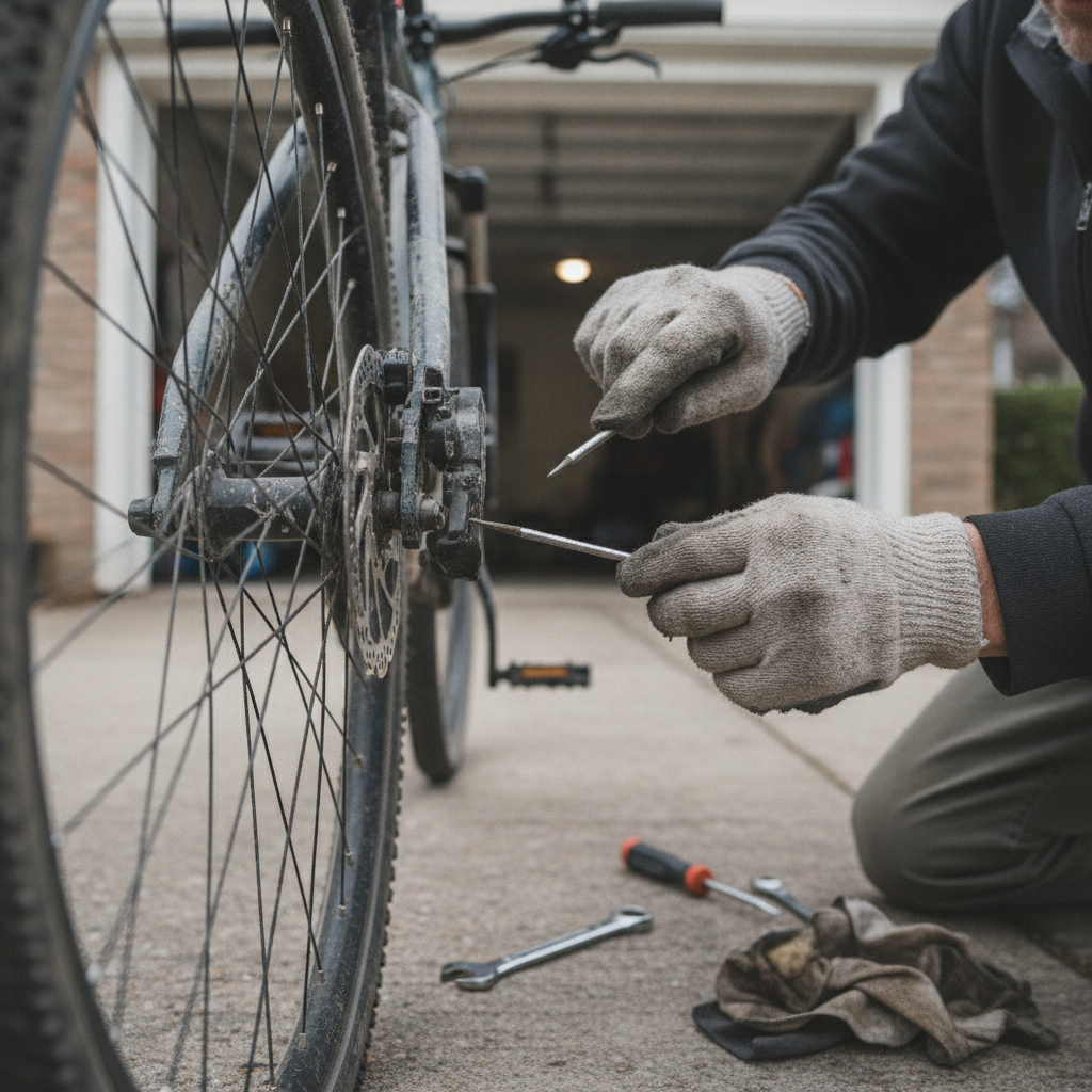 5 สัญญาณเตือนผ้าเบรกจักรยานไฟฟ้าหมด เช็กด่วนก่อนอันตราย - ebike-brake-wear-signs-check