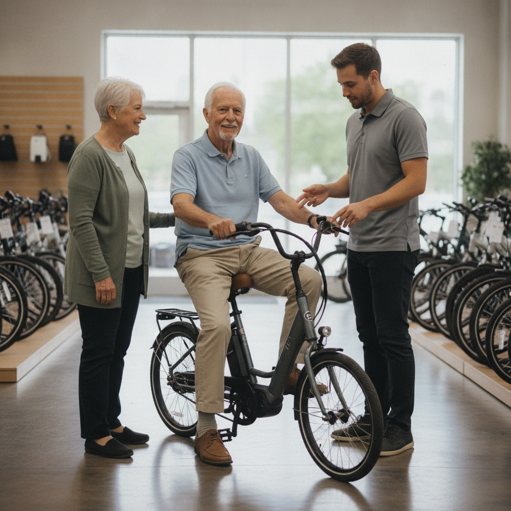 คู่มือเลือก e-Bike ให้ผู้สูงอายุ ขี่ง่าย ปลอดภัย ไม่ล้ม - ebike-buying-guide-for-seniors