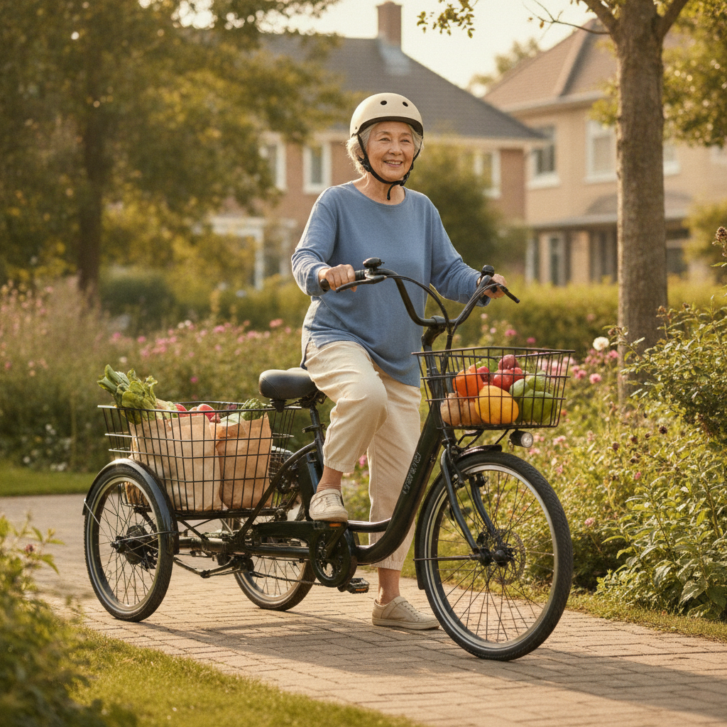 วิธีเลือกจักรยานไฟฟ้าให้ผู้สูงอายุ ขี่ง่าย ปลอดภัย ไม่ล้ม - ebike-buying-guide-for-seniors