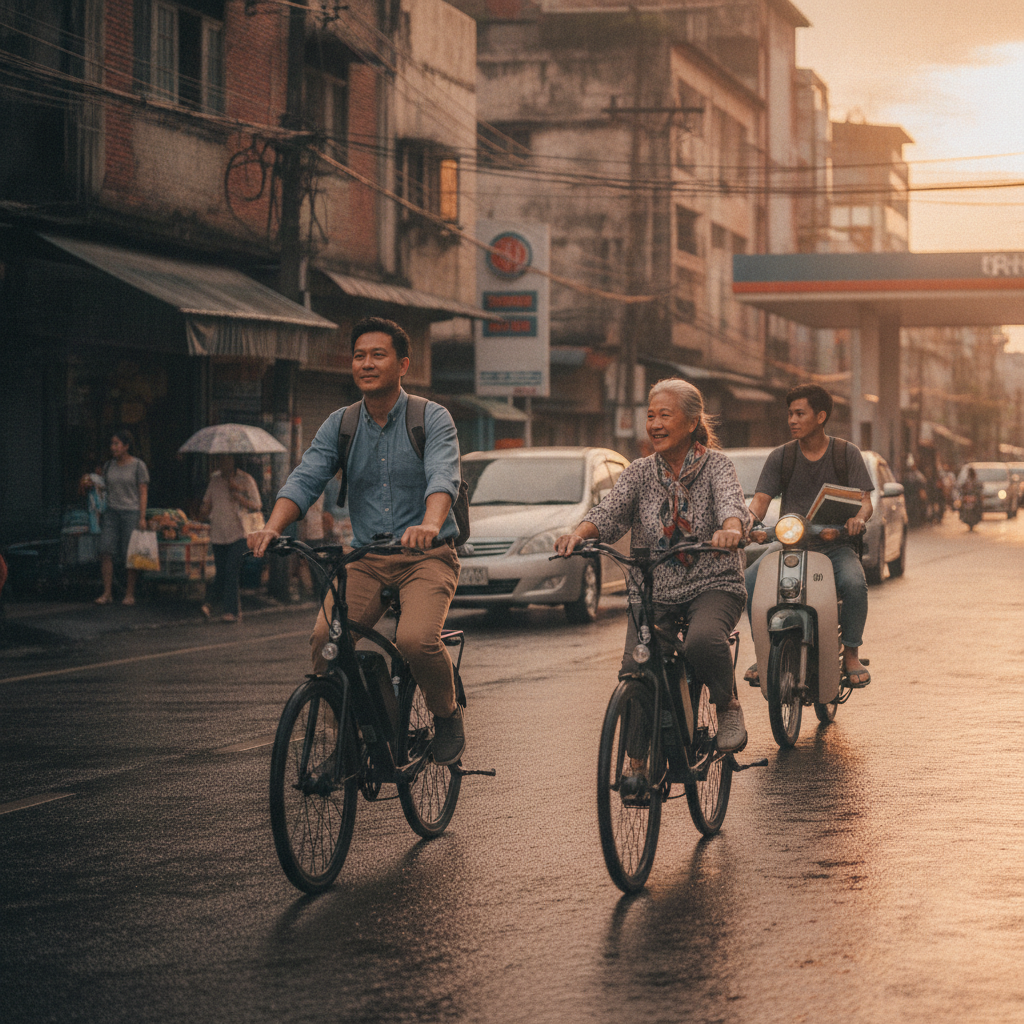ขี่ e-Bike เสียค่าไฟกี่บาทต่อวัน? เทียบค่าน้ำมันประหยัดจริงไหม - ebike-charging-cost-electricity-calculation