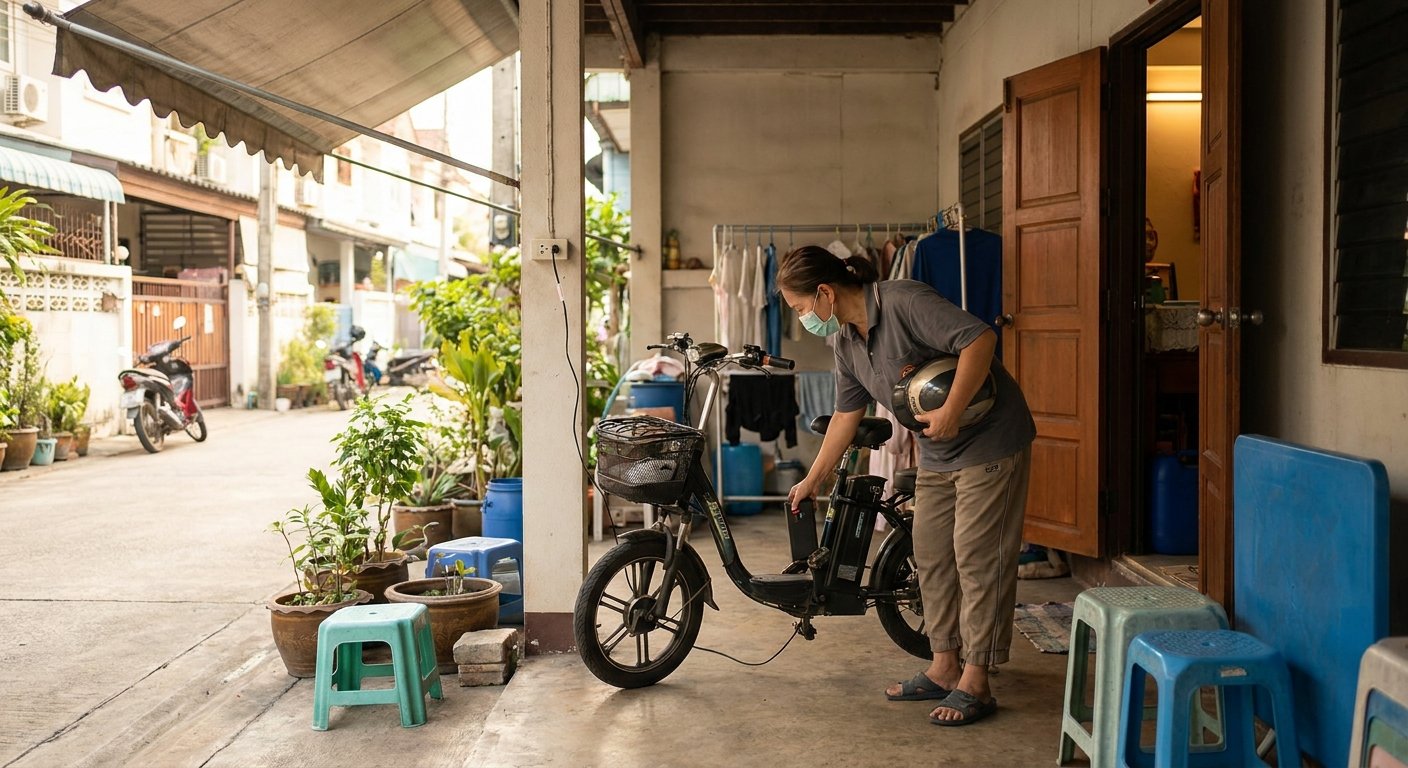 ชาร์จจักรยานไฟฟ้า 1 ครั้ง เสียค่าไฟกี่บาท คำนวณชัดๆ